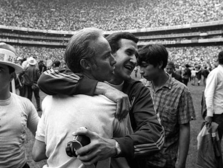 Zagallo e Parreira na Copa de 70 - Foto: Arquivo pessoal